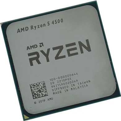 Картинка Процессор AMD Ryzen 5 4500 3,6Гц (4,1ГГц Turbo), AM4, 7nm, 6/12, L3 8Mb, 65W, OEM (100-000000644) Картинка Процессор AMD Ryzen 5 4500 3,6Гц (4,1ГГц Turbo), AM4, 7nm, 6/12, L3 8Mb, 65W, OEM (100-000000644)