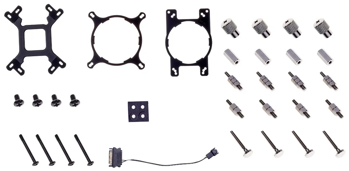 Купить Водяное охлаждение для процессора ID-COOLING FROSTFLOW+ 120 SNOW
