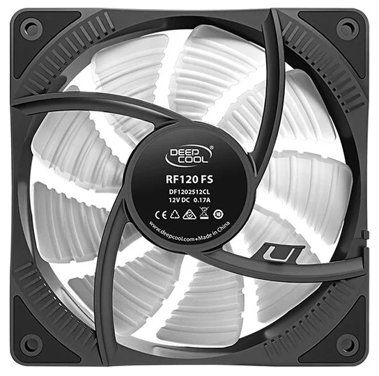 Картинка Кулер для компьютерного корпуса DEEPCOOL RF120FS (DP-FLED3-RF120-FS)
