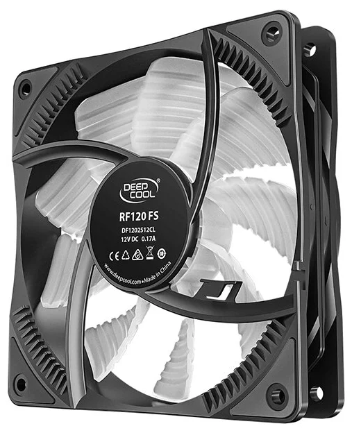 Цена Кулер для компьютерного корпуса DEEPCOOL RF120FS (DP-FLED3-RF120-FS)