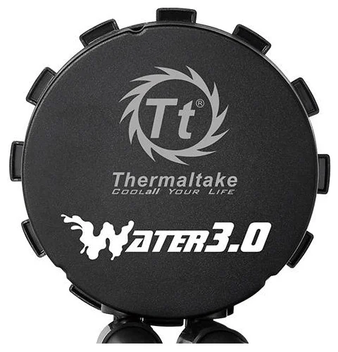 Фотография Кулер с водяным охлаждением THERMALTAKE Water 3.0 Riing RGB 240 CL-W107-PL12SW-A