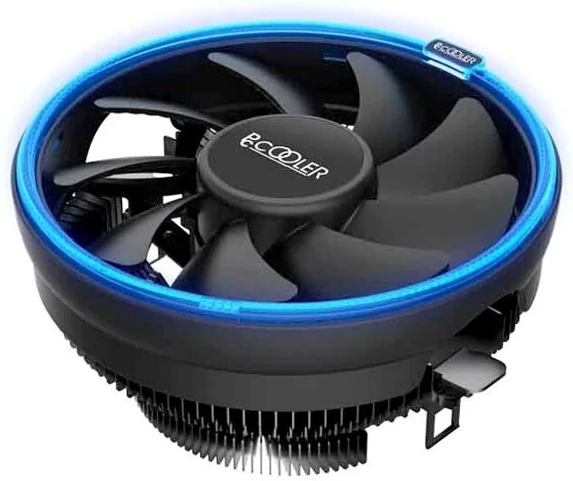 Кулер для процессора PCCooler for S1200/115x/775/AMD E126MB 1000-1800rpm 92W Blue LED