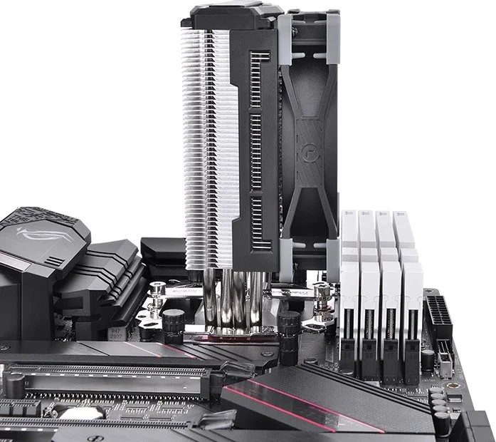 Картинка Кулер для компьютерного корпуса THERMALTAKE Toughair 310 CPU (CL-P074-AL12BL-A)