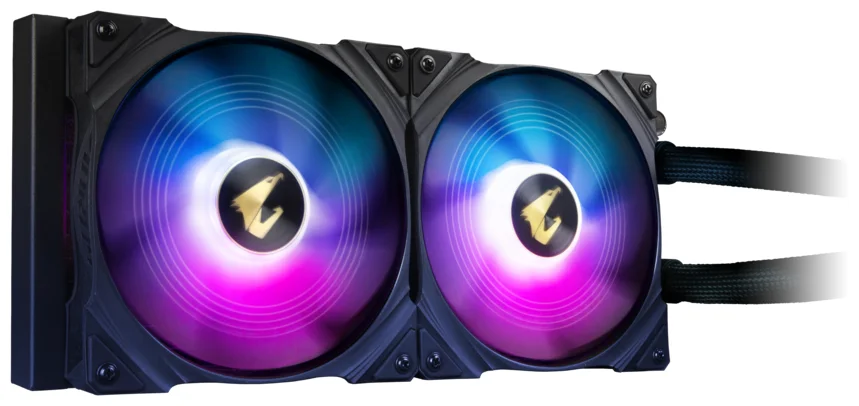 Фото Кулер для процессора GIGABYTE AORUS WATERFORCE X 280 (GP-AWATERFORCEX280)