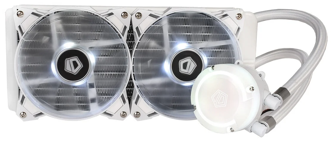 Кулер с водяным охлаждением ID-COOLING Auraflow X 240 Snow