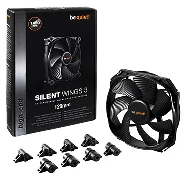 Картинка Вентилятор для компьютерного корпуса Bequiet! Silent Wings 3 120mm PWM High-Speed (BL070)