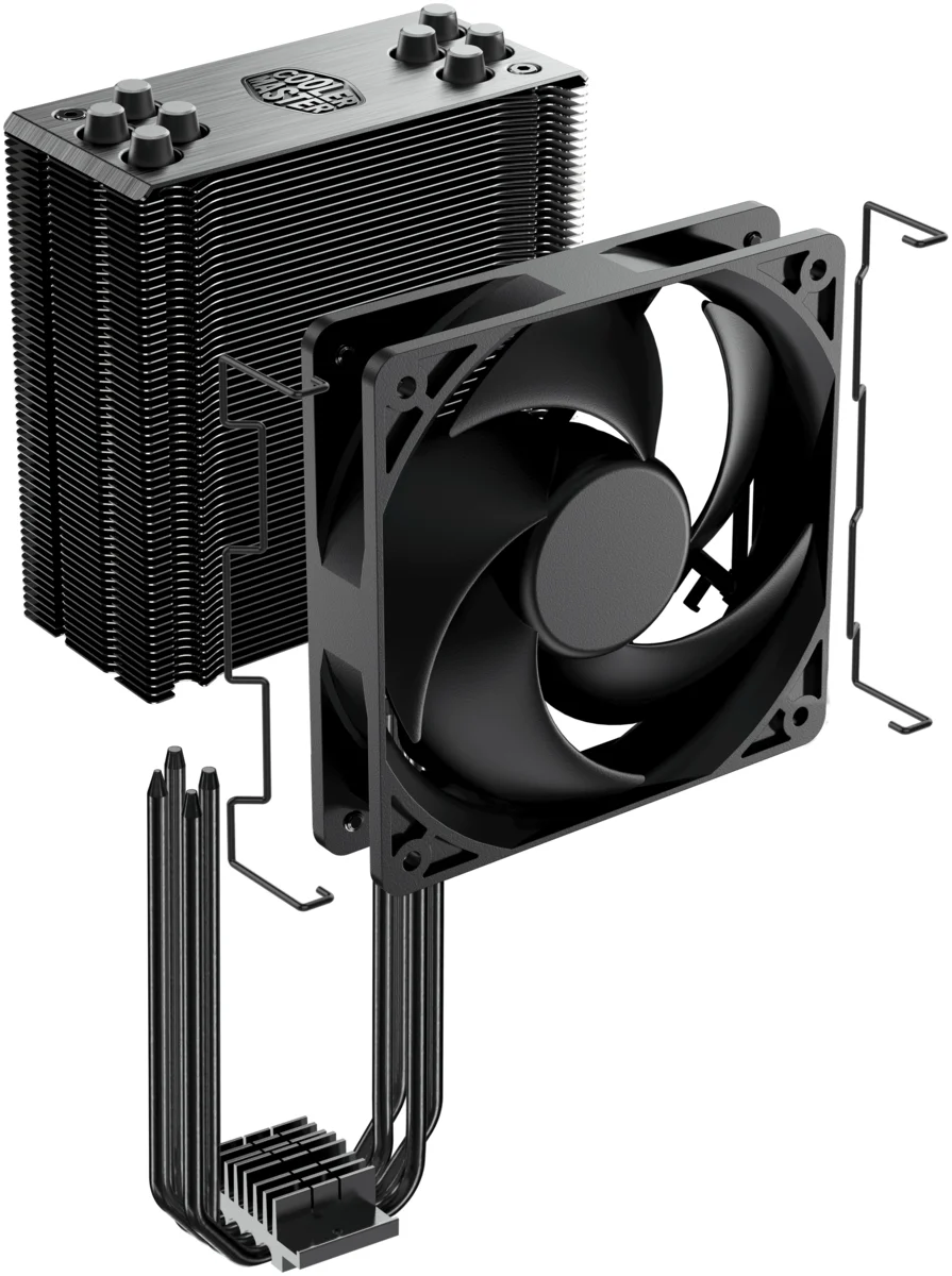 Кулер для процессора CoolerMaster Hyper 212 Black Edition (RR-212S-20PK-R1) Казахстан