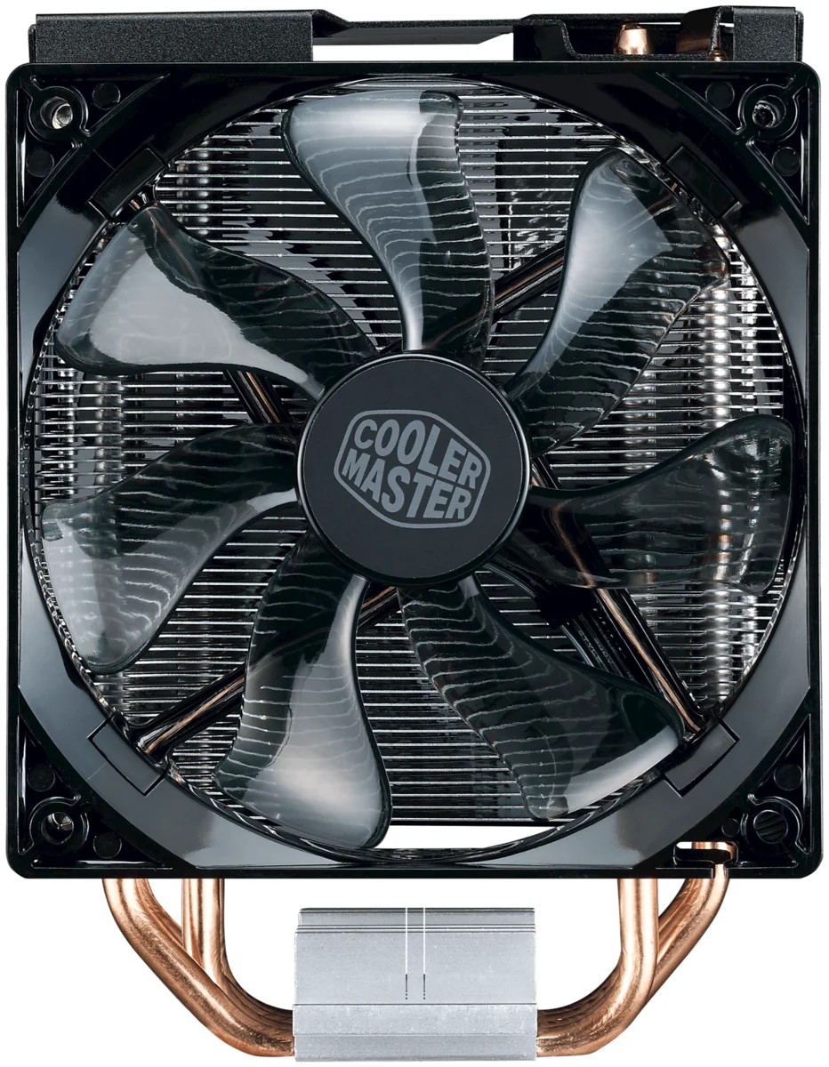 Фотография Кулер для процессора CoolerMaster Hyper 212 LED TURBO BLACK COVER (RR-212TK-16PR-R1)