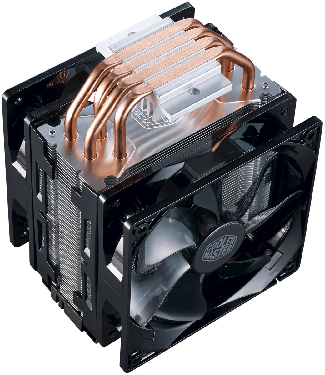 Купить Кулер для процессора CoolerMaster Hyper 212 LED TURBO BLACK COVER (RR-212TK-16PR-R1)