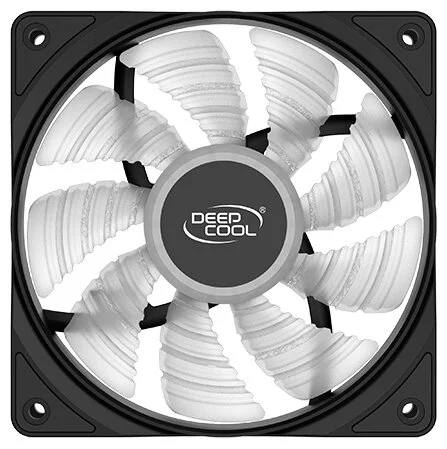 Фото Кулер для компьютерного корпуса DEEPCOOL RF 120R (DP-FLED-RF120-RD)