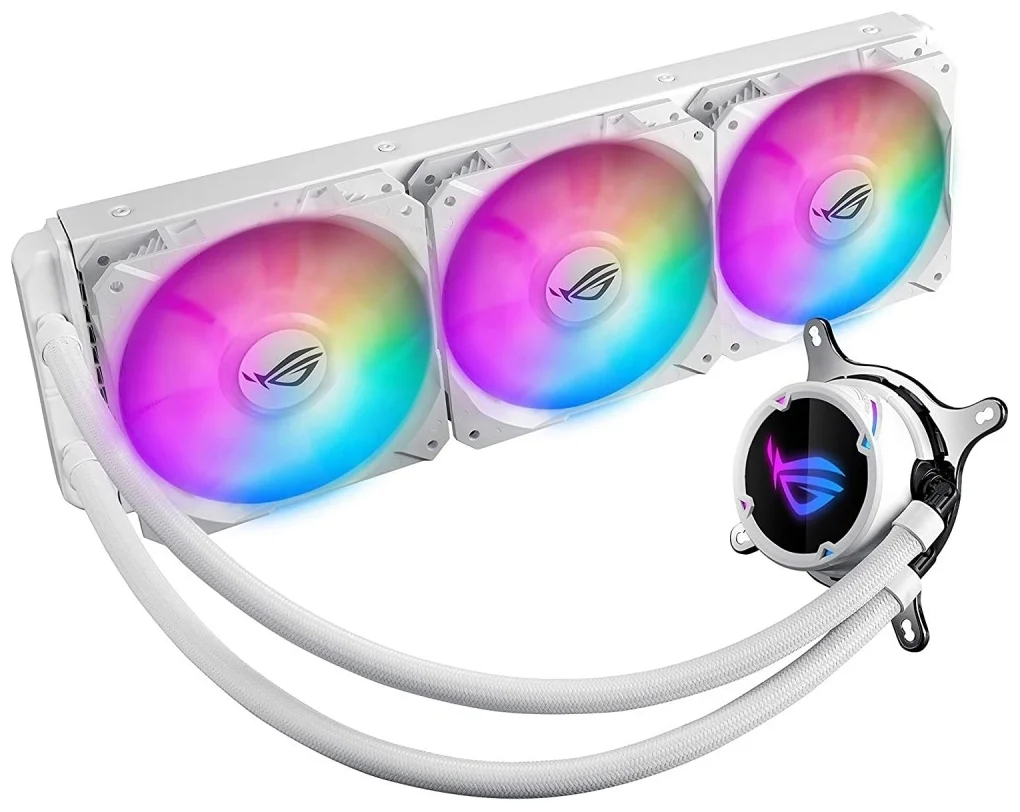 Водяное охлаждение ASUS ROG STRIX LC 360 RGB WHITE EDITION