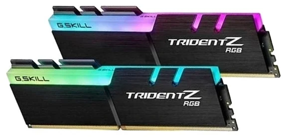 Фотография Оперативная память G.SKILL Trident Z RGB (AMD) F4-3200C14D-16GTZRX (2x8GB) 14-14-14-34