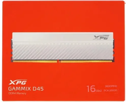 Фотография Оперативная память ADATA GAMMIX D45 AX4U360016G18I-DCWHD45 (2x16GB) CL18