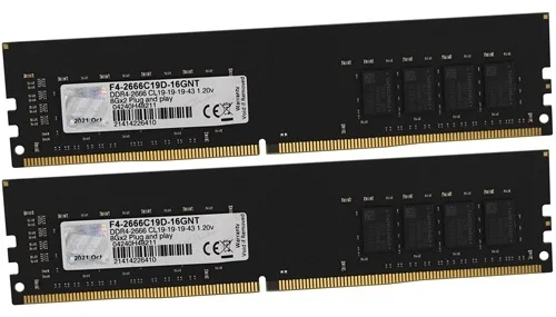 Фото Оперативная память G.SKILLG.SKILL F4-2666C19D-16GNT