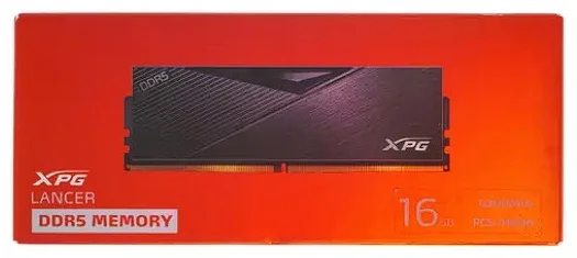 Фотография Оперативная память ADATA XPG Lancer AX5U5200C3816G-CLABK
