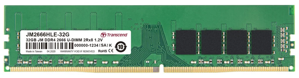 Фото Оперативная память TRANSCEND JM2666HLE-32G