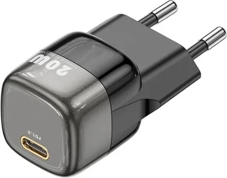 Фото Зарядное устройство сетевое Kuulaa KL-CD34B USB Type-C 20W Black