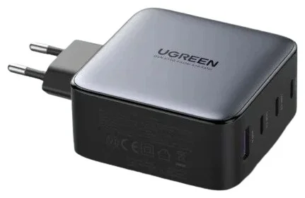 Фотография Зарядное устройство UGREEN CD226 USB-A+3*USB-C 100W GaN Tech Fast Charger 40747