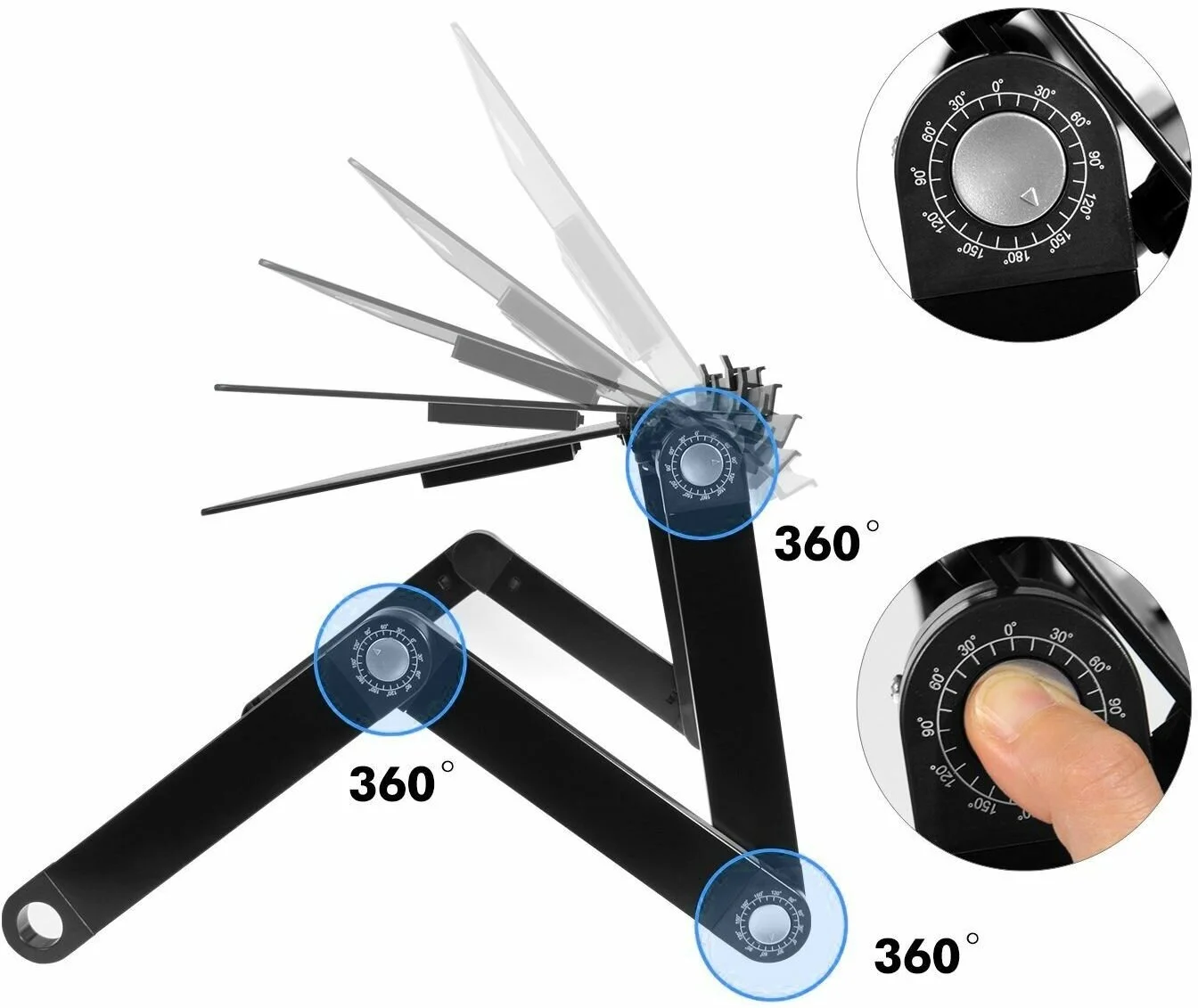 Столик для ноутбука CROWN CMLS-115B Казахстан