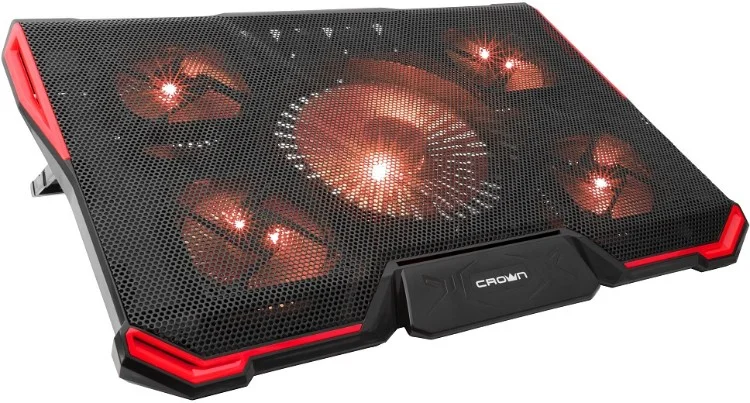 Фото Подставка для ноутбука CROWN CMLS-K330 Red Фото Подставка для ноутбука CROWN CMLS-K330 Red