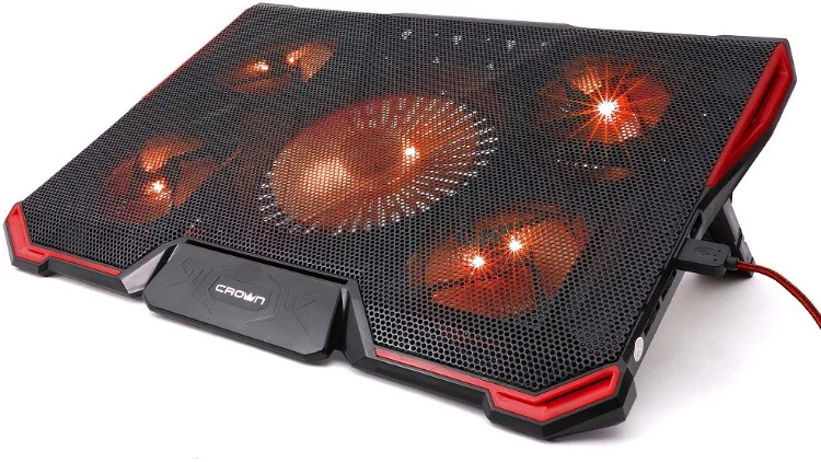 Фотография Подставка для ноутбука CROWN CMLS-K330 Red Фотография Подставка для ноутбука CROWN CMLS-K330 Red