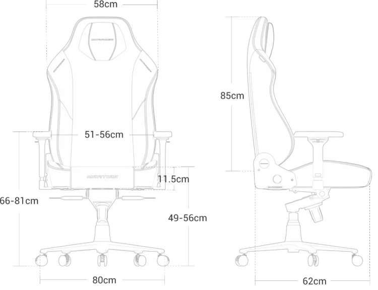 Игровое компьютерное кресло DXRACER Martian GC/XLMT24LTA/N.N.Y Казахстан