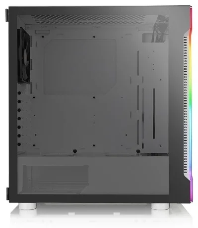 Картинка Компьютерный корпус THERMALTAKE H200 TG Snow RGB CA-1M3-00M6WN-00 (без БП) White