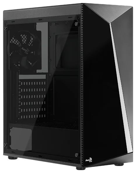 Фото Компьютерный корпус midi tower AeroCool Shard RGB (без БП) Black