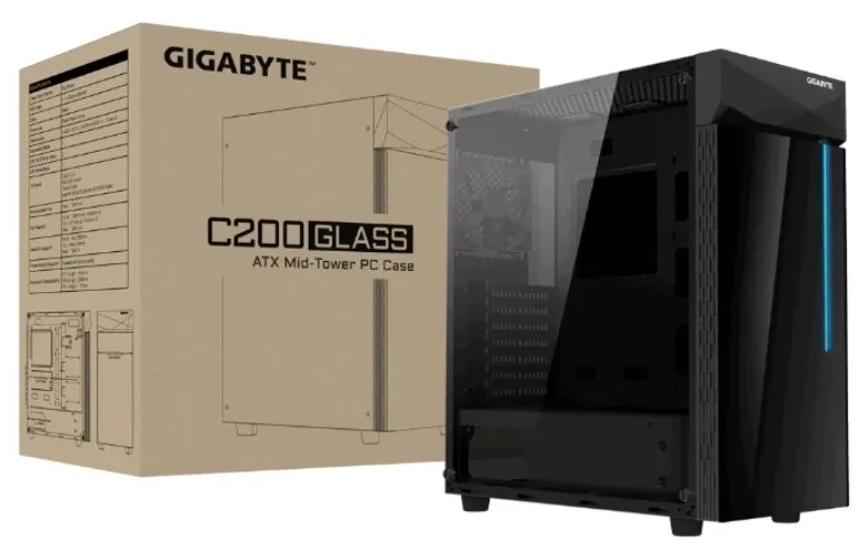 Компьютерный корпус GIGABYTE GB-C200G без Б/П (GB-C200G) Казахстан