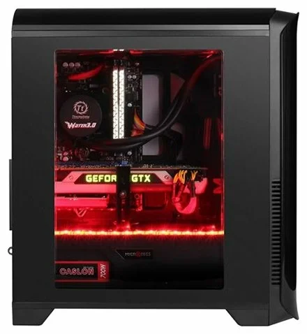 Фото Компьютерный корпус GAMEMAX без БП H602 BK Explorer Black