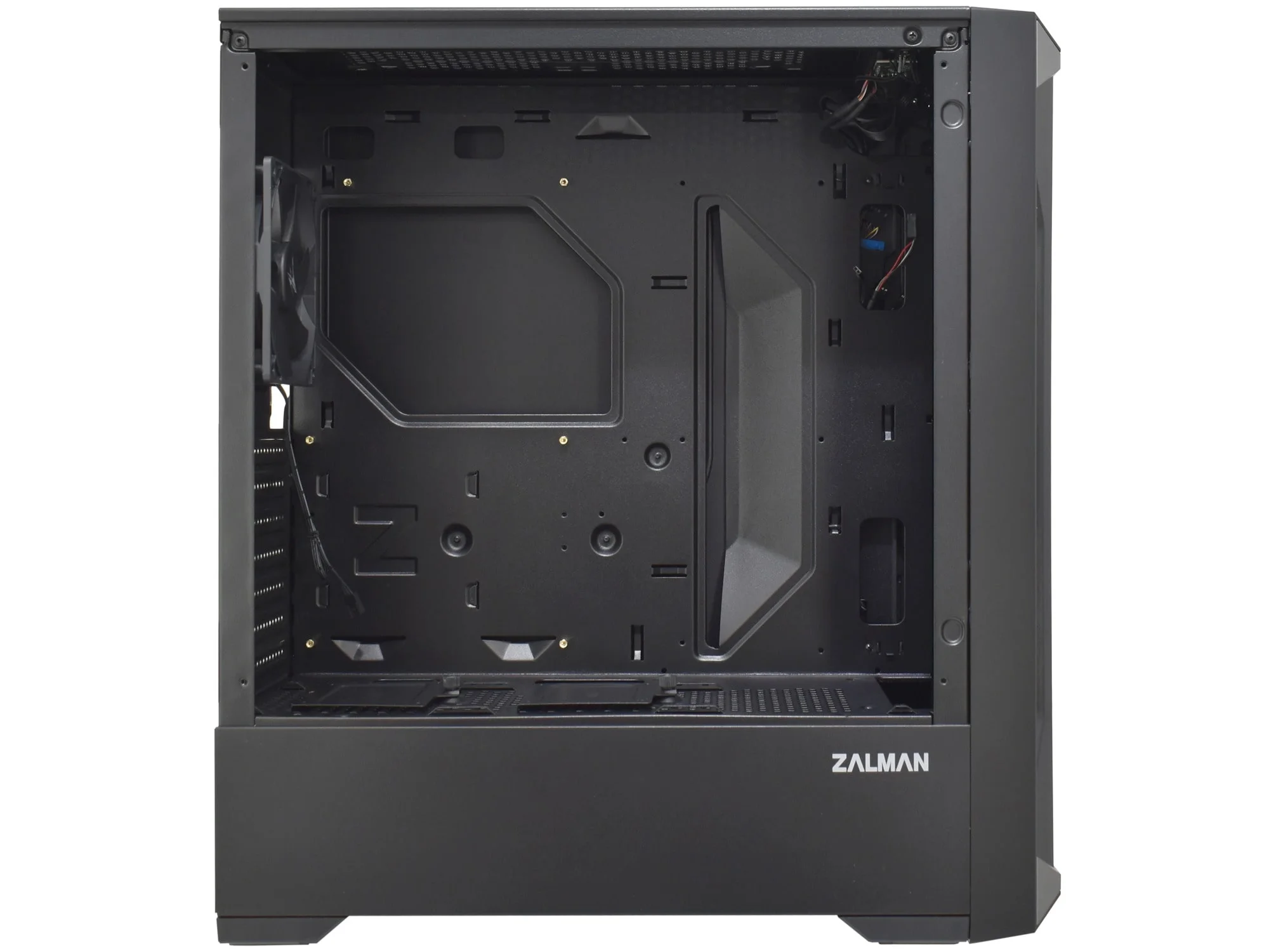 Картинка Компьютерный корпус midi tower ZALMAN Z8 TG (без БП) Black