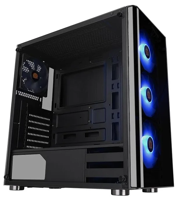 Фотография Компьютерный корпус THERMALTAKE V200 TG RGB CA-1K8-00M1WN-01