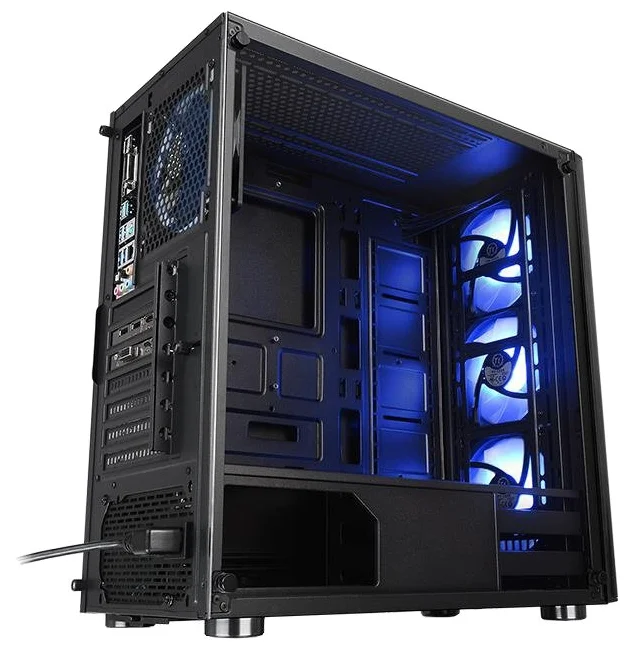 Компьютерный корпус THERMALTAKE V200 TG RGB CA-1K8-00M1WN-01 Казахстан