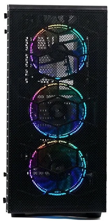 Фото Компьютерный корпус APEX MATX mini tower Tank Mini+ 4*120mm ARGB fans + ARGB fan hub + remote control (без БП)
