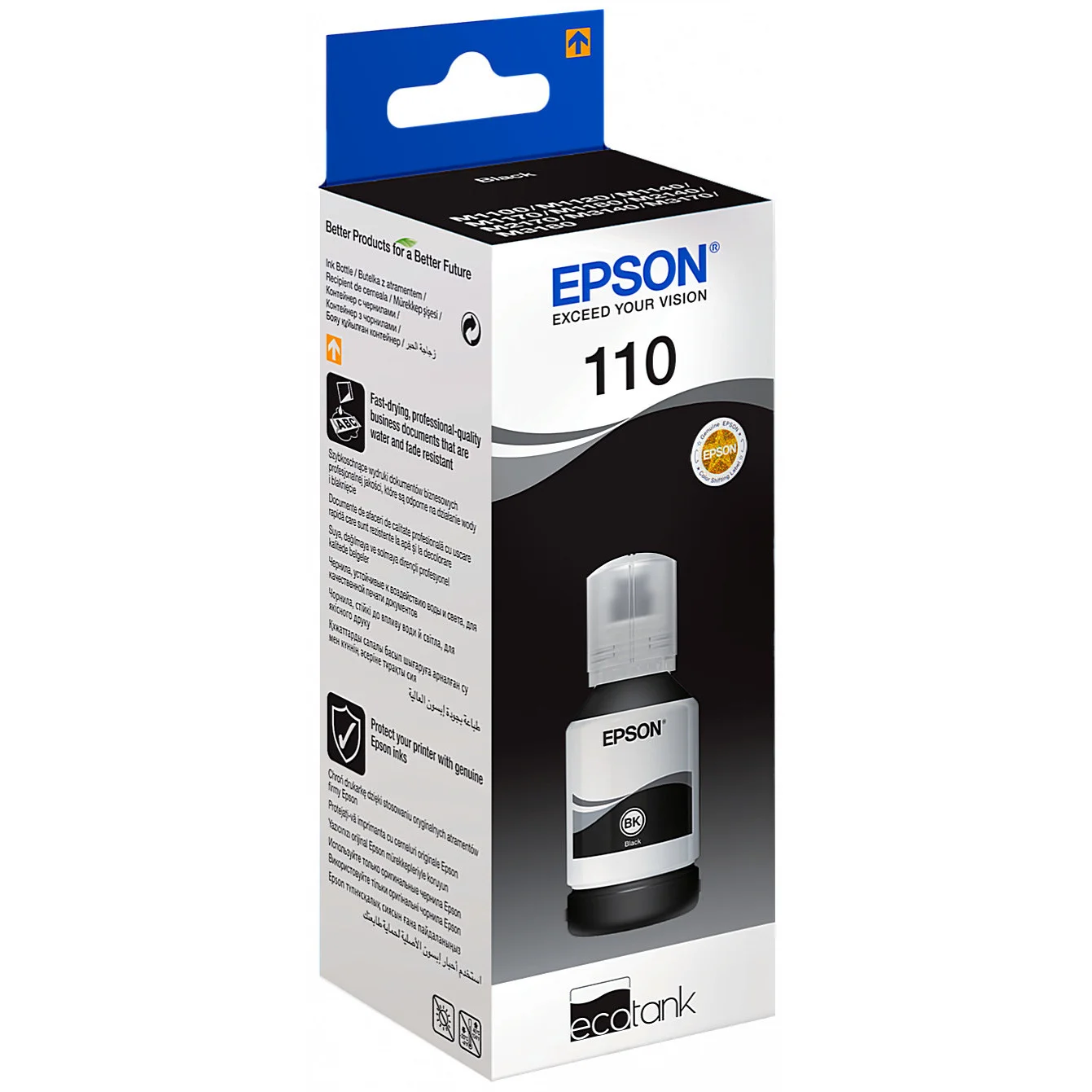 Фото Чернила для картриджа EPSON C13T03P14A Black