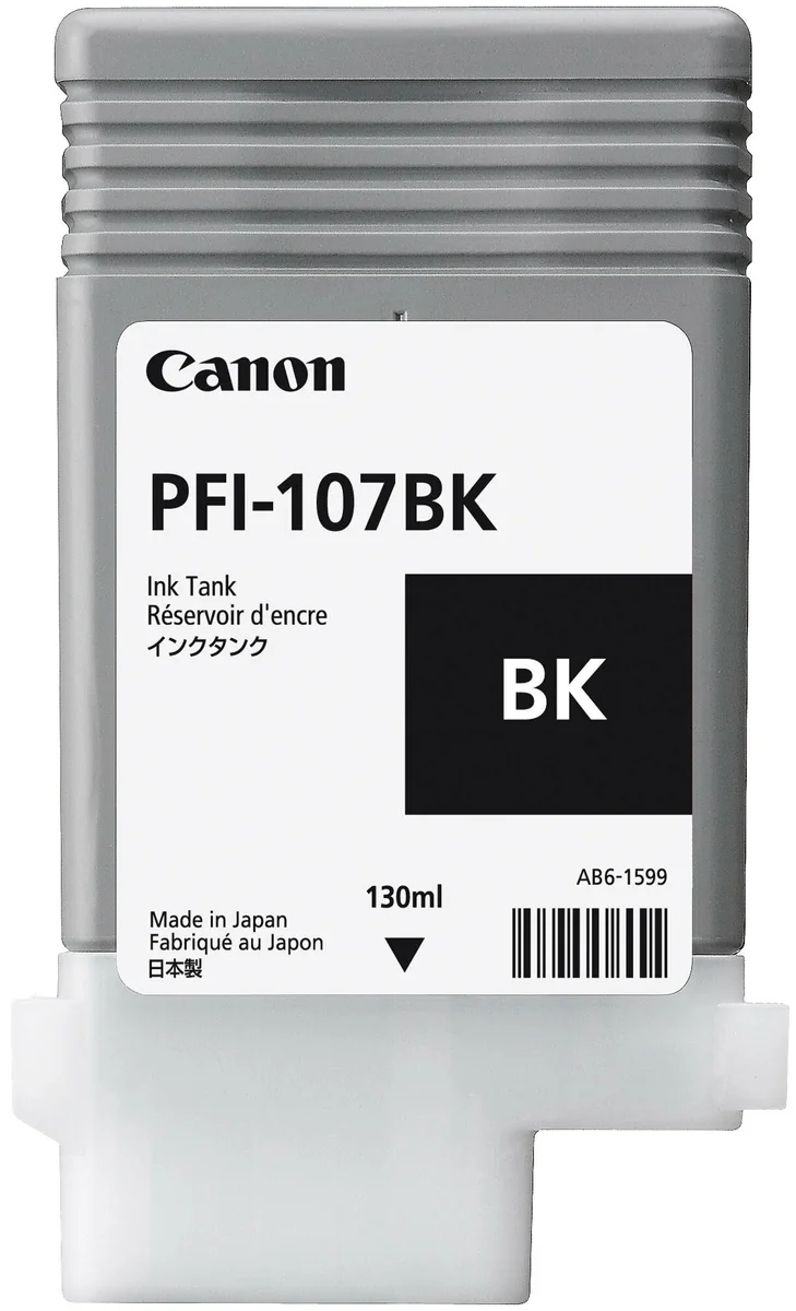 Фотография Тонер CANON PFI-107BK (6705B001) Фотография Тонер CANON PFI-107BK (6705B001)