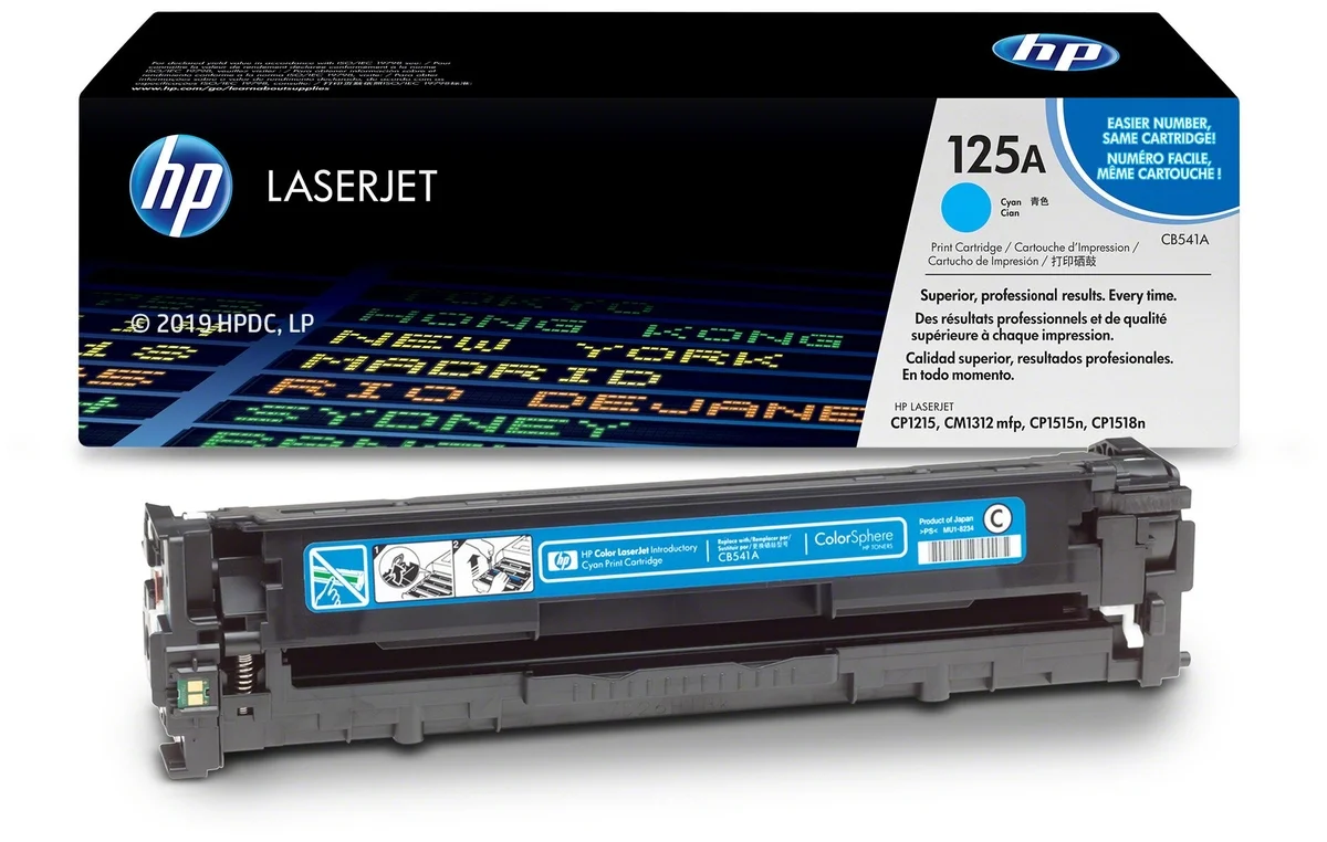 Фото Картридж HP CB541A