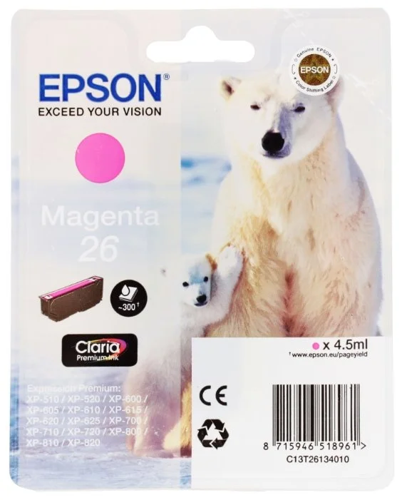 Картридж EPSON C13T26134010