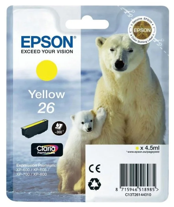 Картридж EPSON C13T26144010
