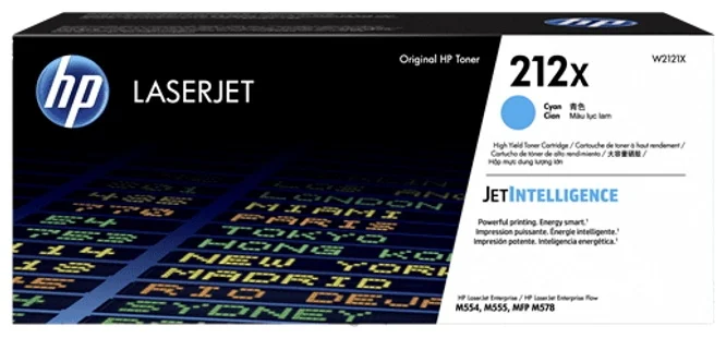 Фото Картридж HP W2121X 212X Cyan