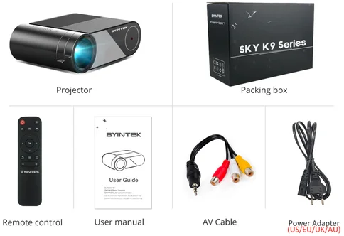 Цена Проектор BYINTEK K9 Multiscreen