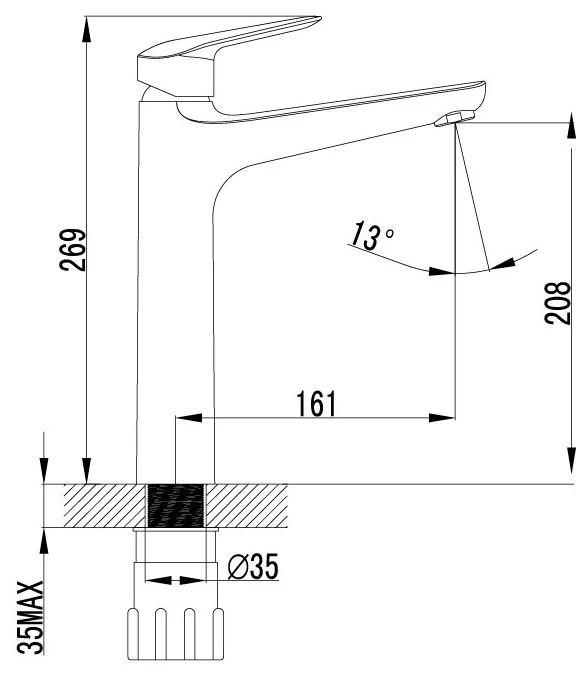 Фото Смеситель IDDIS TORSB01i01