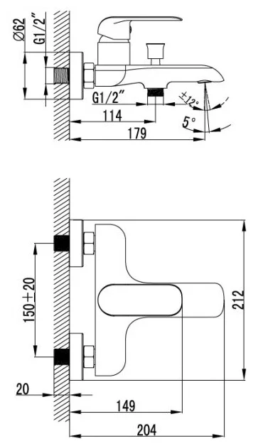 Фото Смеситель IDDIS CALSB00i02WA
