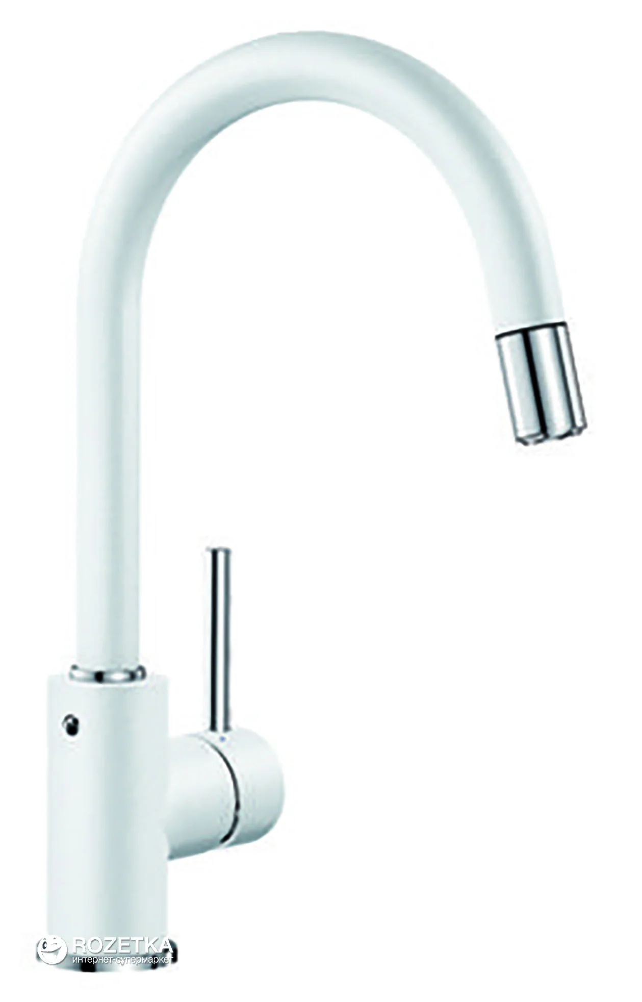 Фото Смеситель BLANCO Mida-S белый (521457)