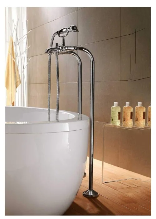 Фото BRAVAT F677111C-B BRAVAT Summer Rain Отдельностоящий смеситель для ванны