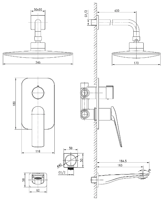 Фото Смеситель LEMARK LM5922CW Аллегро