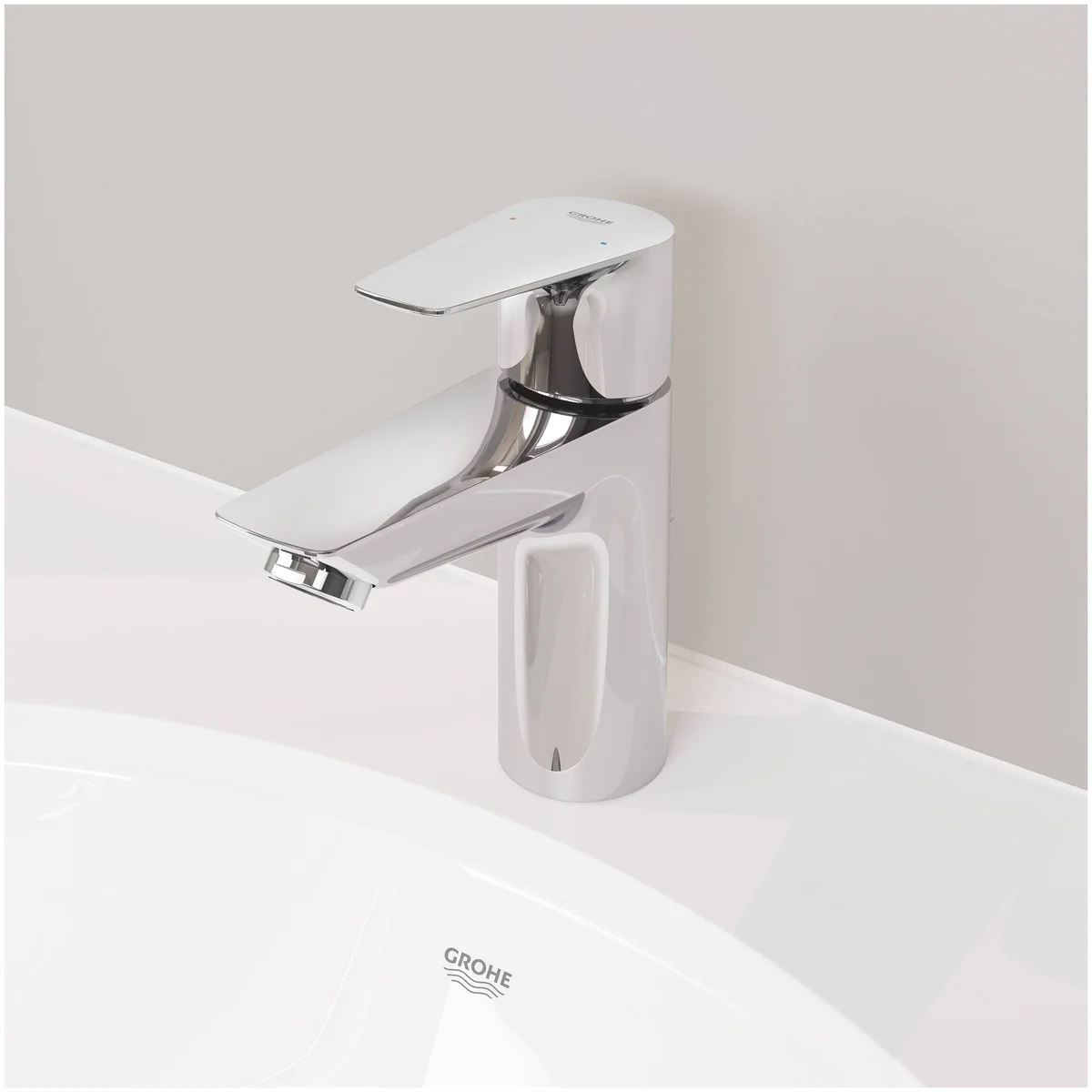 Купить Смеситель GROHE 23878001 BauLoop