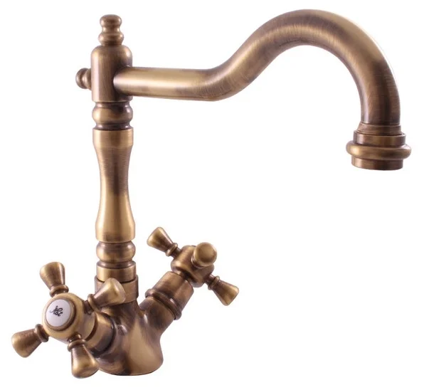 Фото Смеситель RAV SLEZAK МОРАВА РЕТРО MK320.5/8SM Фото Смеситель RAV SLEZAK МОРАВА РЕТРО MK320.5/8SM