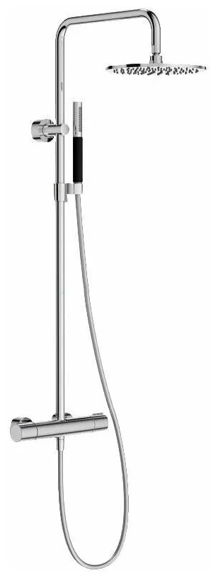 Душевая колонна Jacob Delafon с термостатическим смесителем хром E8993-CP
