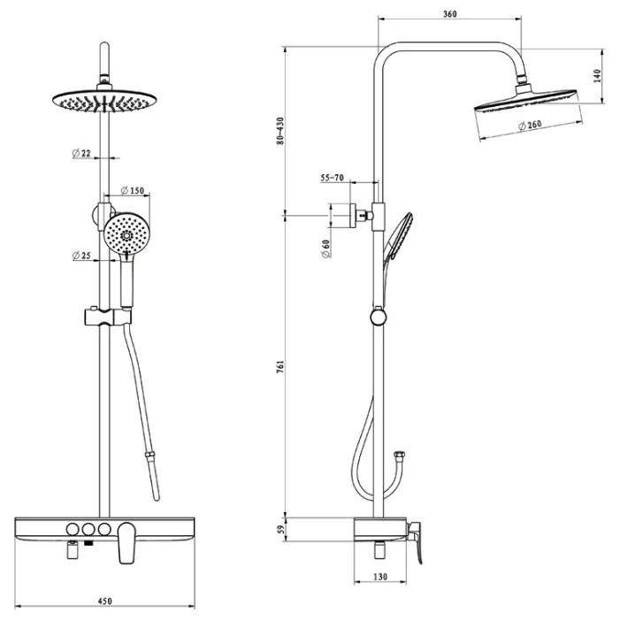 Фотография Смеситель IDDIS SHELFY SHESB3Fi06 Фотография Смеситель IDDIS SHELFY SHESB3Fi06
